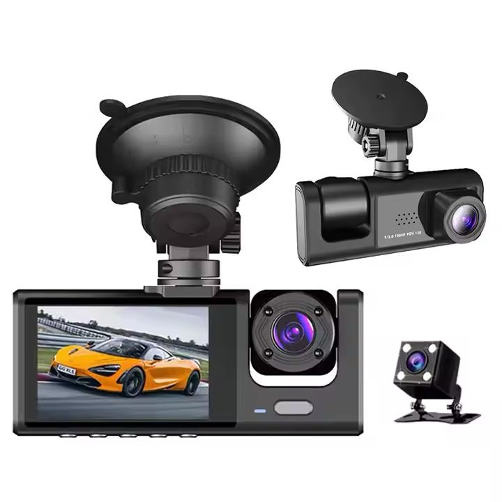 3 Channel Dash Cam 1080HD