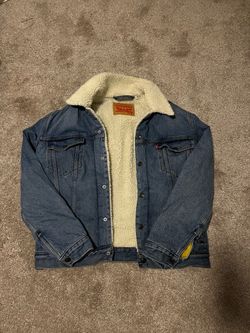 Levi's Sherpa-Lined Denim Trucker Jacket