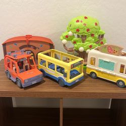 Bluey Vehicles And School  For Kids 