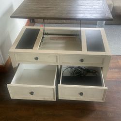 Fold Out Coffee Table