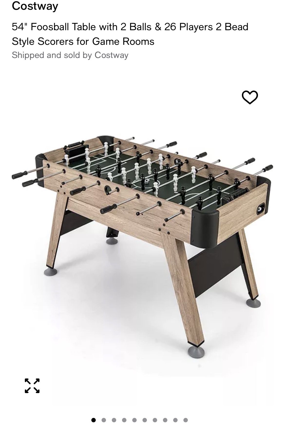 54” Foosball Table Like New!