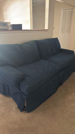 Denim Couch