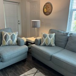 Sleeper Sofa And Loveseat