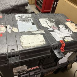 Large Rolling Waterproof Pelican Style Case