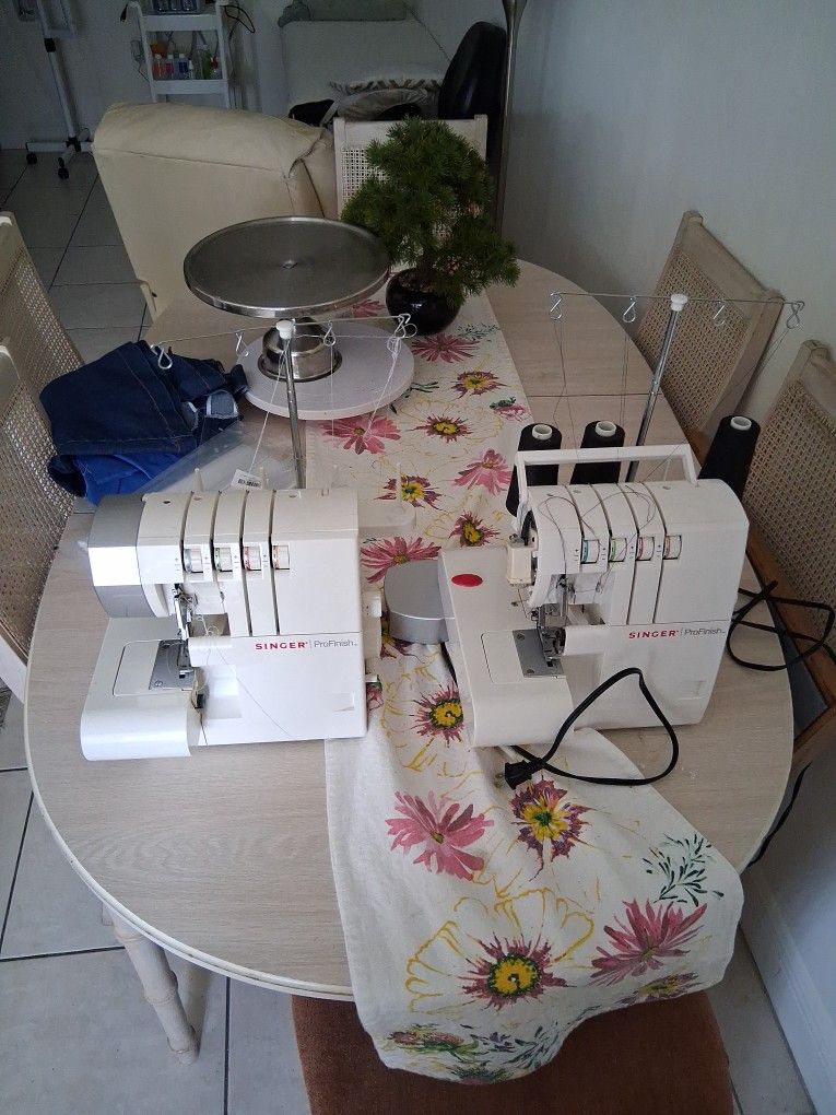 Two Sewing Machines For Sale 