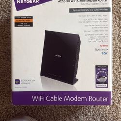 Netgear Wi-Fi Cable Modem Router for Spectrum/Cox/Xfinity
