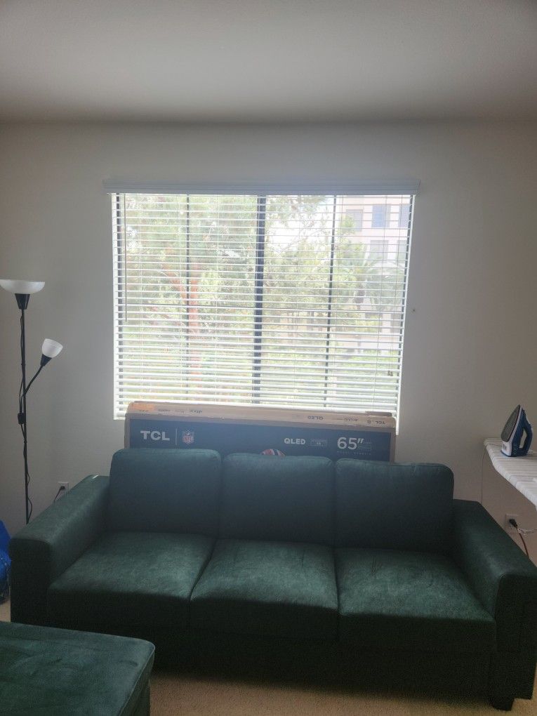 3-seater Green Couch