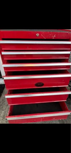 Rolling tool box with 1 key