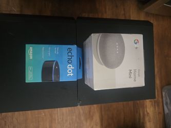 Echo Dot and Google Home Mini