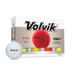 Volvik Vimat Dozen Multi-Color Golf Balls
