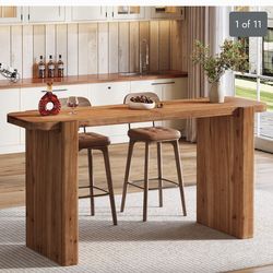 Counter Height Island Table
