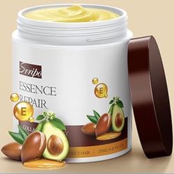 Collagen Hair Mask for Deep Conditioning, Keratin Hair Treatment with 4 Hydrolyzed Proteins, Moroccan & Avocado Oils Conditioner for Nourish, Calendul