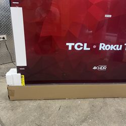 TCL Tv 65” Smart 4K 