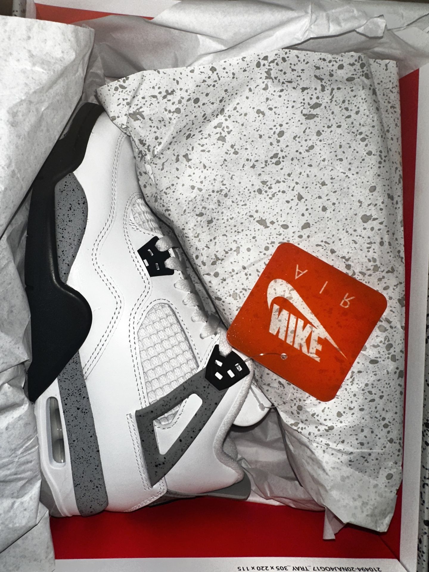 Jordan 4 “White Cement” GS