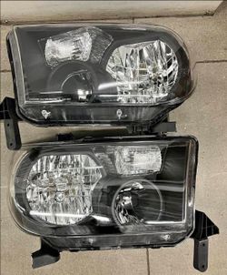 07-13 Toyota Tundra 08-17 Sequoia Headlights Luces Micas Calaveras Faros Faroles Focos Headlamps