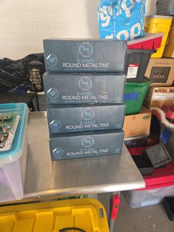 96 Candle Tins, Cosmetic Tins, Tins
