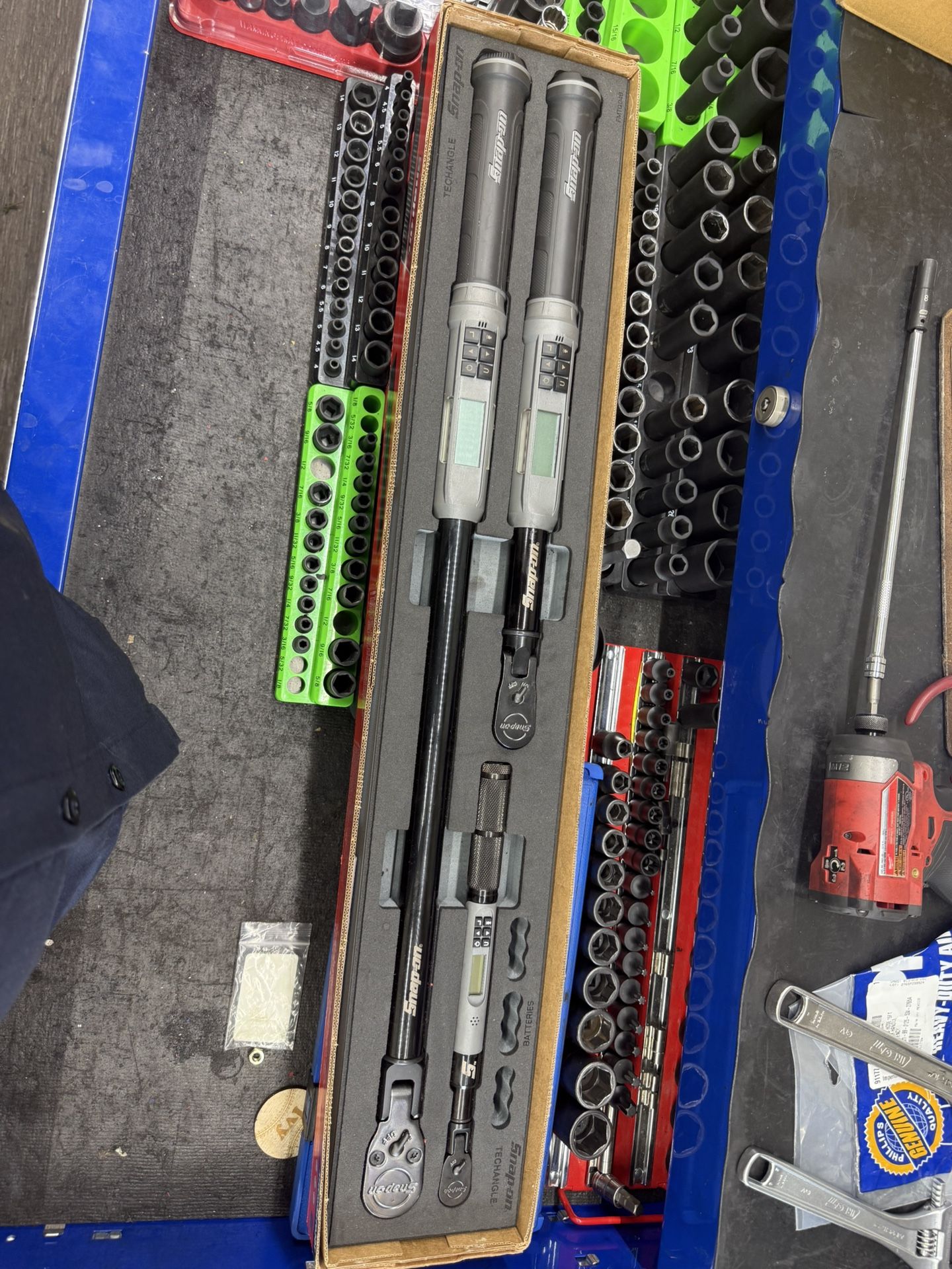 Snap on Digital Torque Wrench Set
