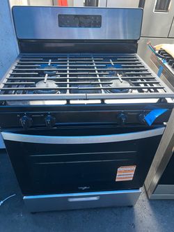 Whirlpool Stainless Steel Gas Range