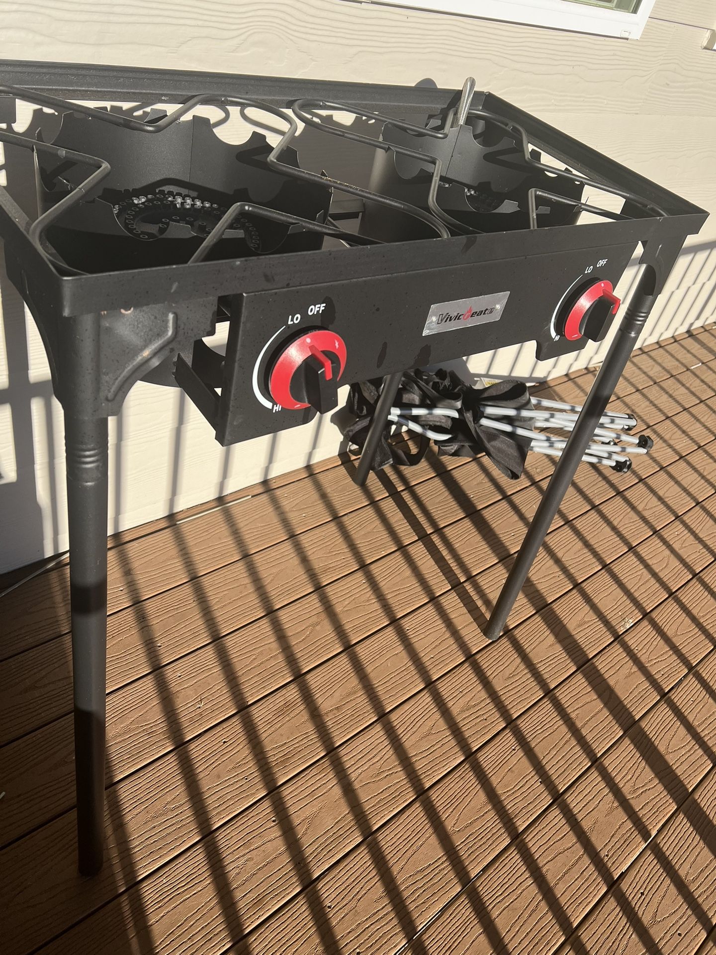 High Pressure Propane Gas Regulator 20 PSIG Outdoor Camping BBQ Grill Stove Burner Estufas de Gas para Cocinar Afuera Es gas propano