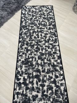 Washable Runner Rug With Pad