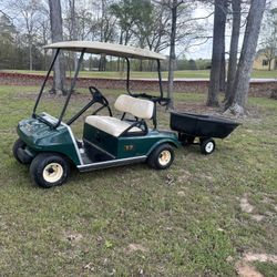 Ez-Go Golf Cart With Enclosure 