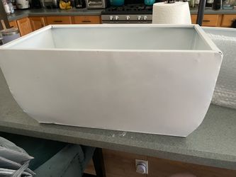 Set of 3 metal planters