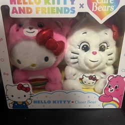 Hello Kitty Carebear Plush 