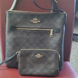 Coach Bag W/ Matching Wallet 