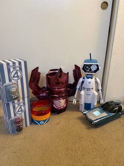 Fantastic Four Popcorn Bucket Collection Galactus Popcorn Bucket Head HERBIE Popcorn FantastiCar