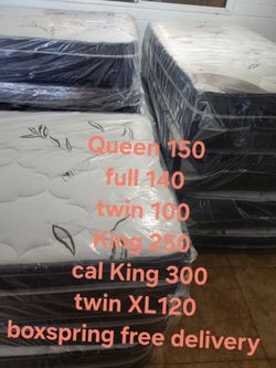 Mattress Pillow Top New