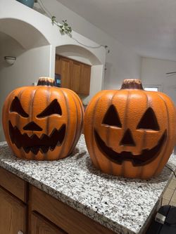 Large Halloween pumpkins $45
