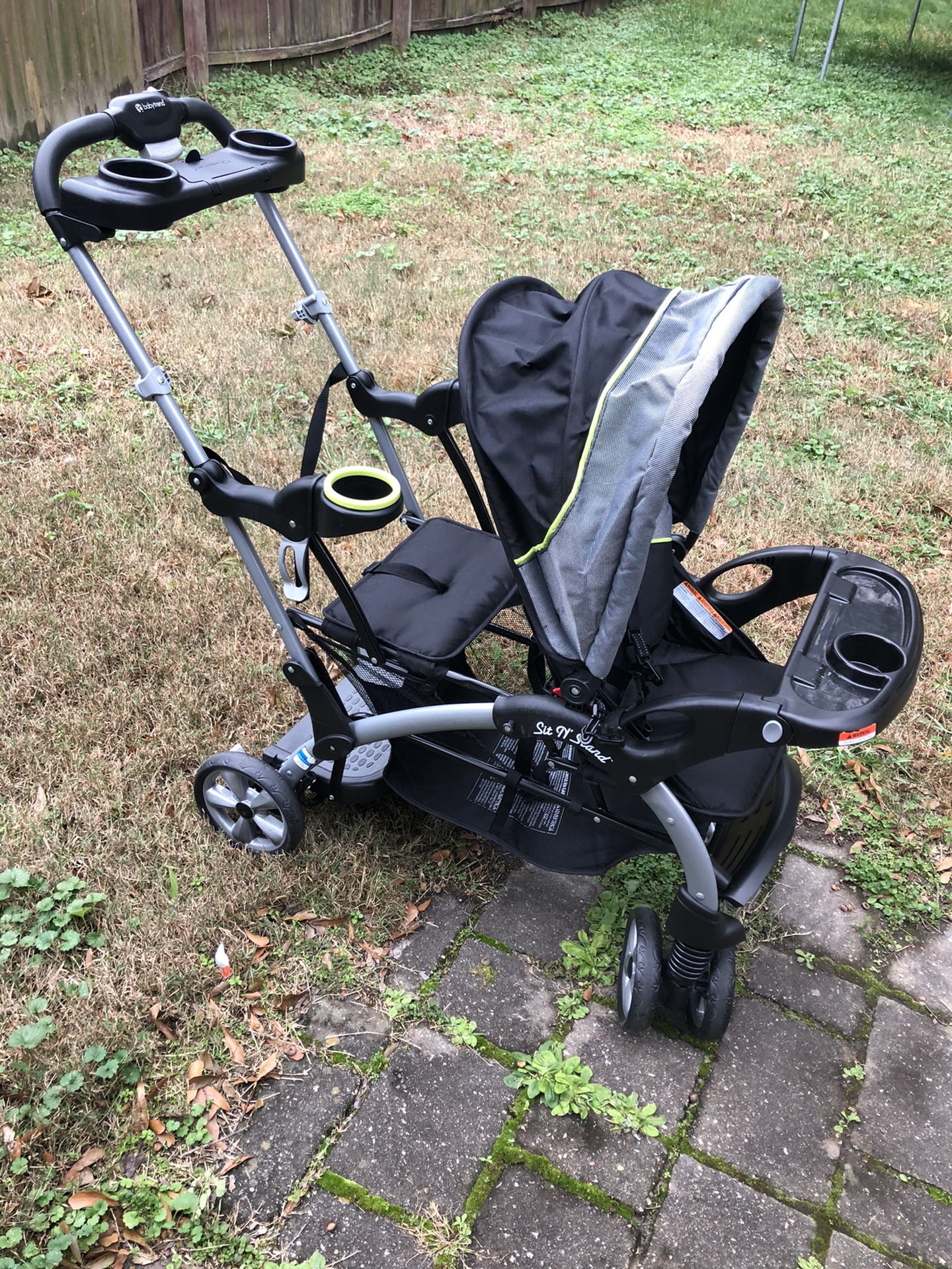Stand and Sit Stroller
