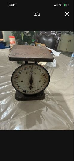 1912 antique American family scale