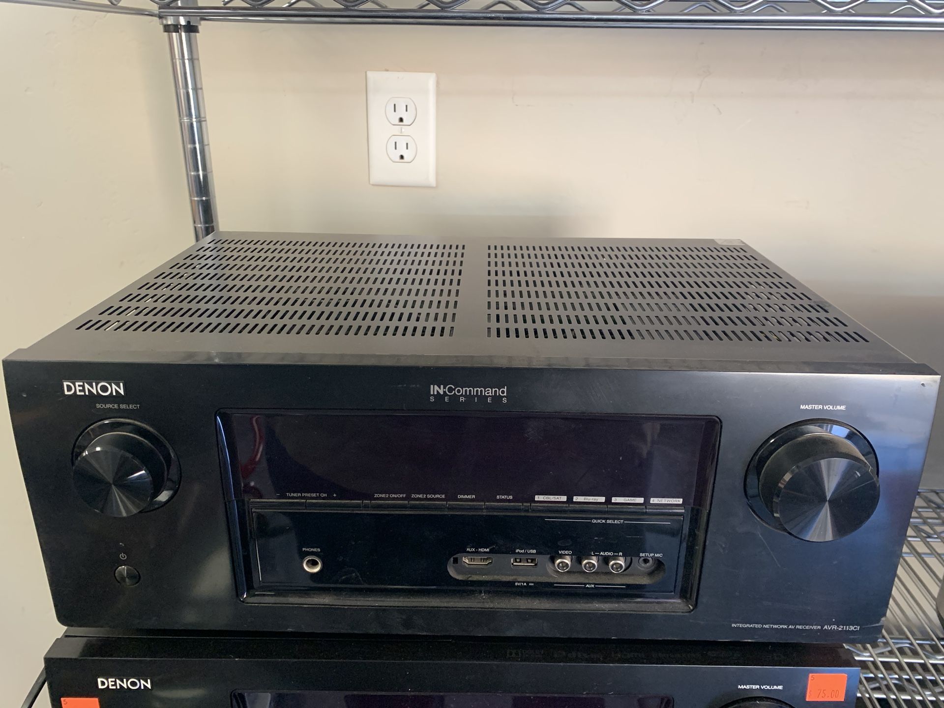 Denon In Command Series AV Receiver AVR 2113CI