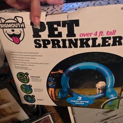 Pet Sprinkler New