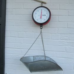 Chatillon Vintage Hanging Scale Model 027/A III, 20 Lbs. USA Made
