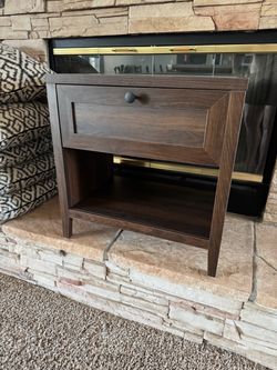 Newly assembled Nightstand Table