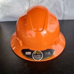 Orange Safety Hard Hat
