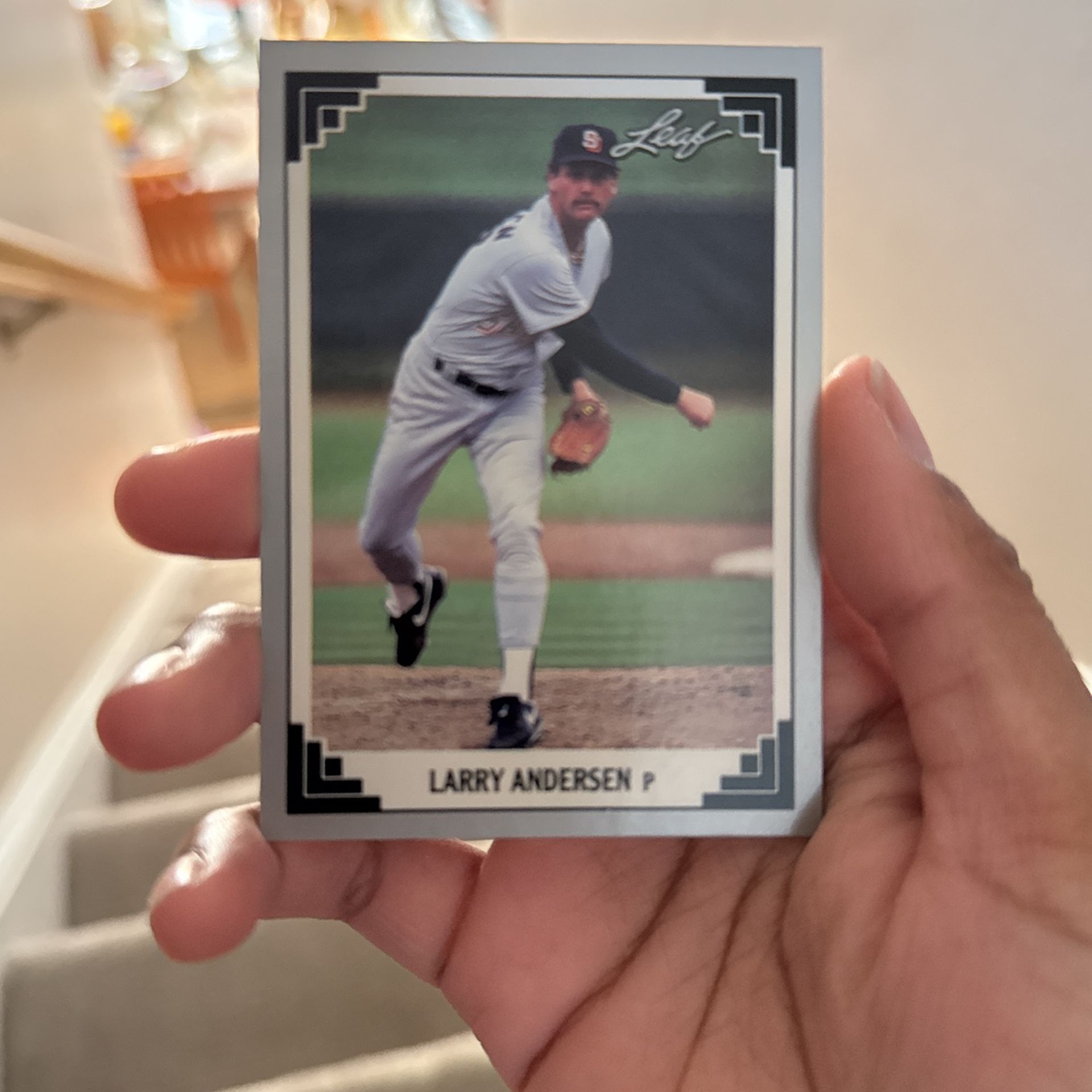 Larry Andersen 1991 Leaf
