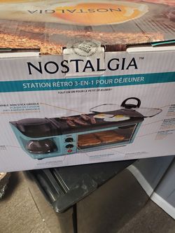 Iron and toaster and coffee maker