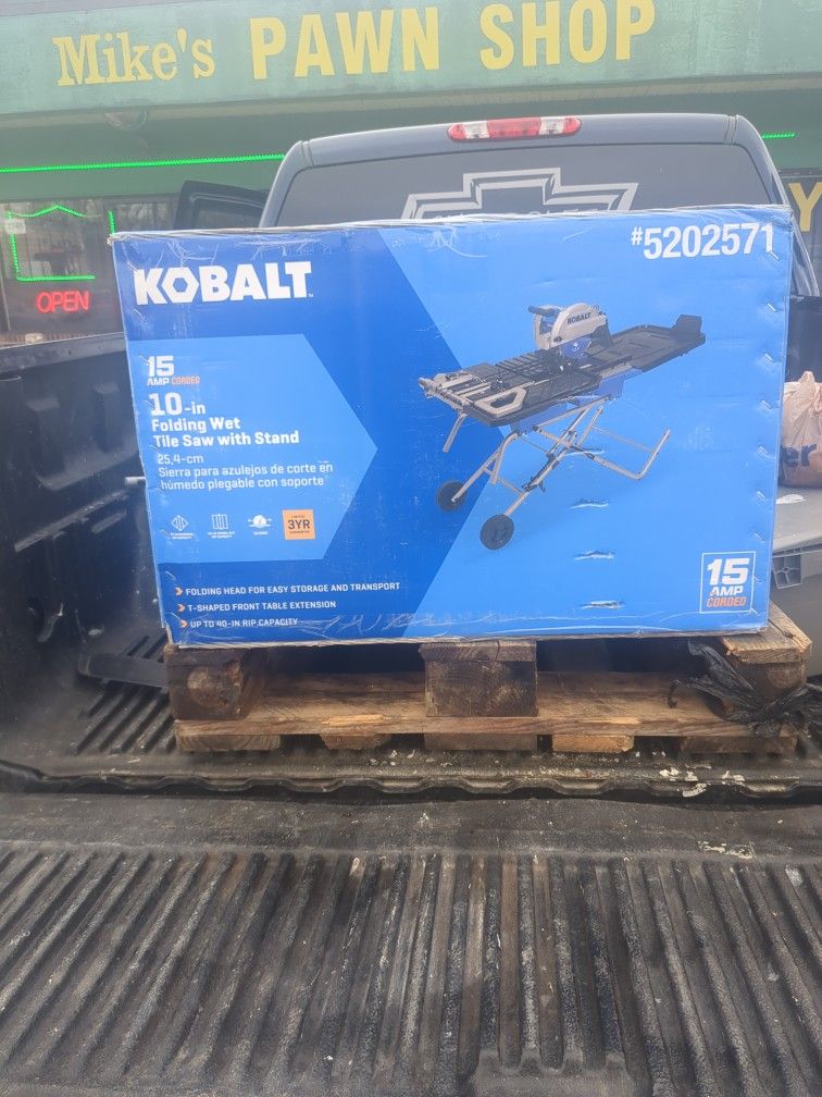 Kobalt Folding Table Wet Saw