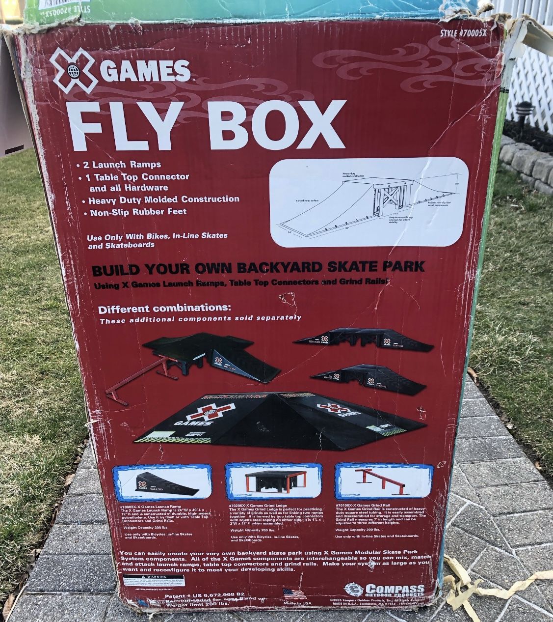 X games Flybox Ramps