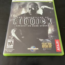 $26 Chronicles Of Riddick Assault On Dark Athena Xbox 360