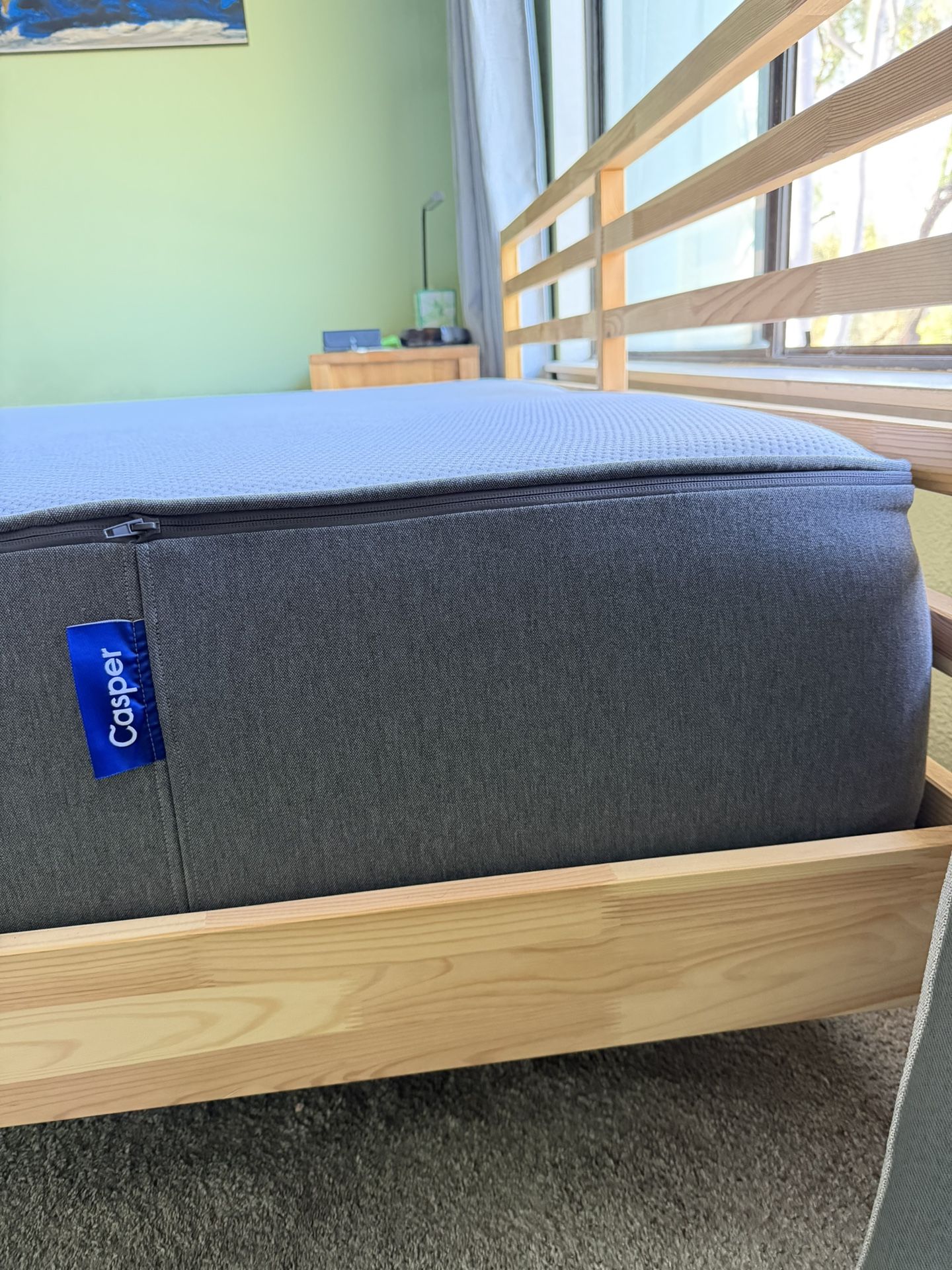 Bed | King Mattress | Casper Medium-firm + Frame