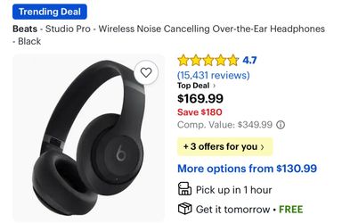 Beats Studio pro headphones