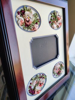 Original Handmade Ribbon Embroidery Art
