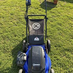 Kobalt electric mower