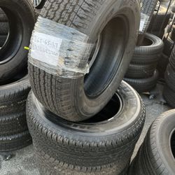 265/65/17 Bridgestone  Semi New Tires Set Of 4 Installed And Balanced Set De 4 Llantas Como Nuevas Instaladas Y Balanceadas