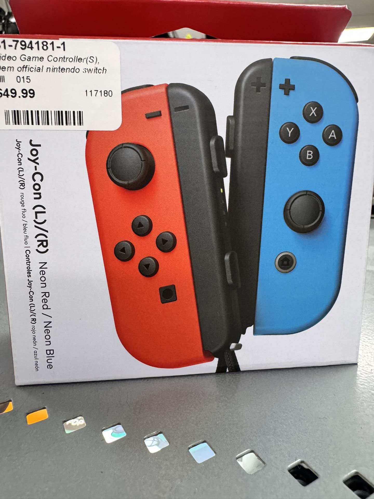 Nintendo Joy Con Controllers 