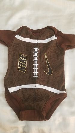 Nike Football Onesie 0 to 3 months